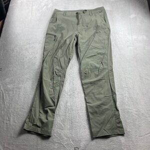 REI Co-op Savanna Trailmade Pants Mens 34x30 Green Hiking Outdoor